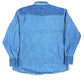 Vintage Lee Denim Long Sleeve Shirt Blue - XL