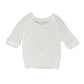 Rene Derhy Knitted Short Sleeve Sweatshirt White - S