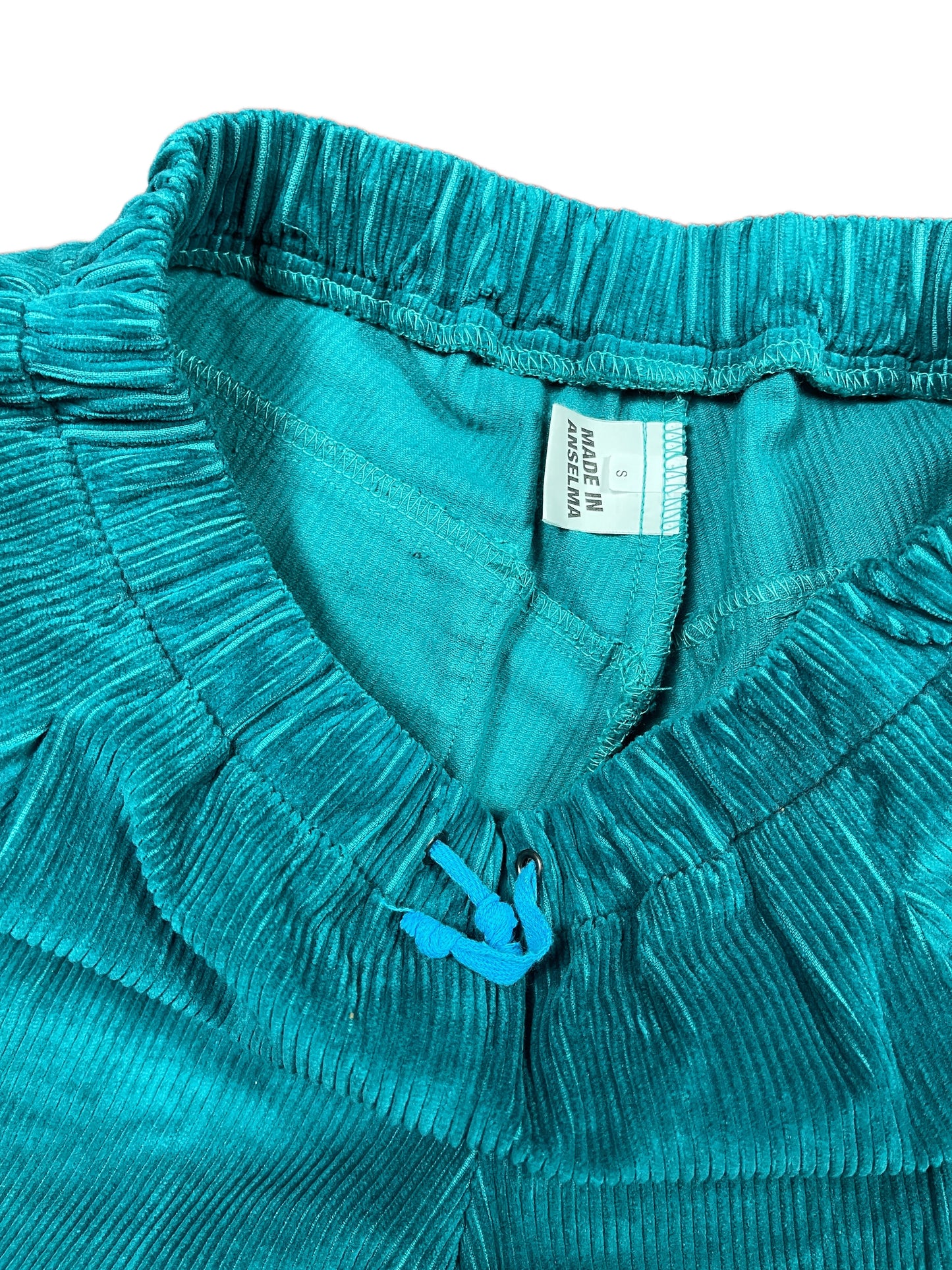 Zdravo Corduroy Pants Turquoise - S