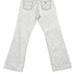 Y2k Armani Jeans 2000s Denim Pants Blue White - M
