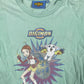 Vintage Digimon 2001 Baby Tee T-Shirt Mint Green - XXS