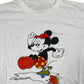 Vintage Disney Mickey Mouse 1980s T-Shirt White - L