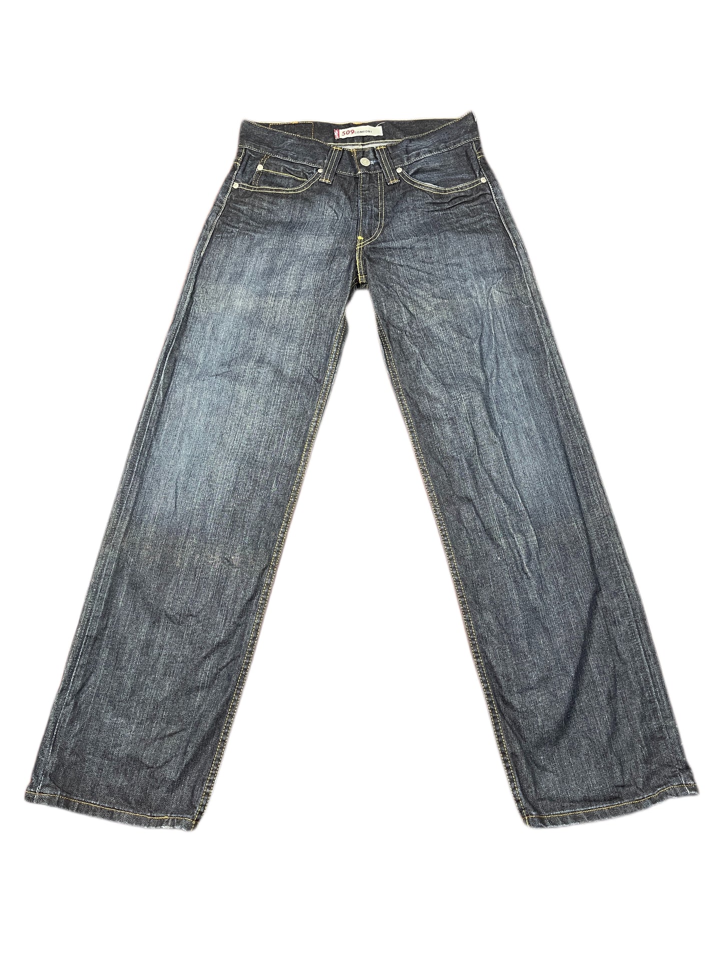 Y2k Levi's 509 Denim Pants Blue - XS