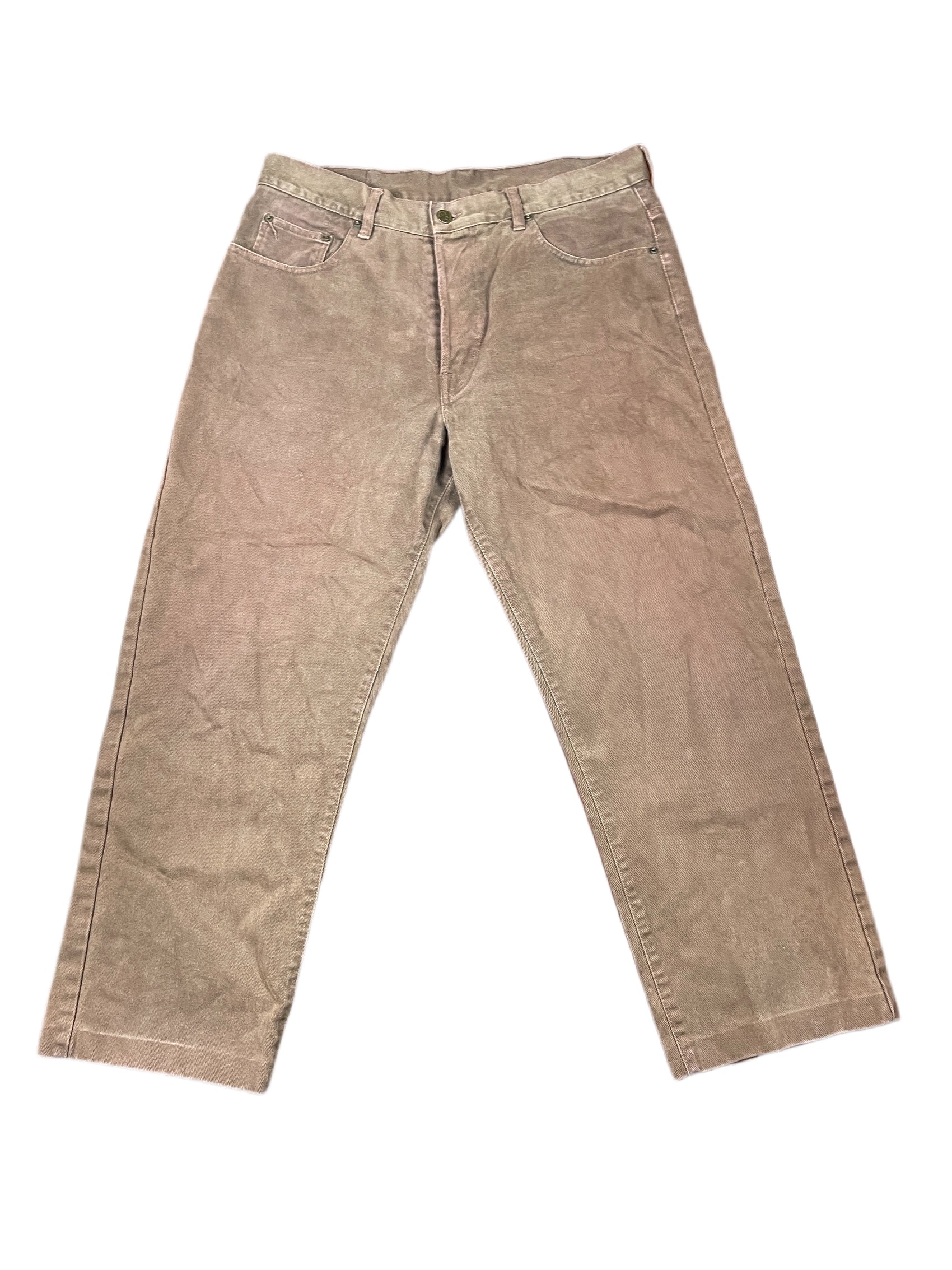 Vintage Liberto Denim Pants Brown - M