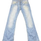 Y2k Levi´s 512 Bootcut Denim Pants Light Blue - S