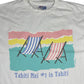 Vintage Hanes Tahiti T-Shirt White - XL