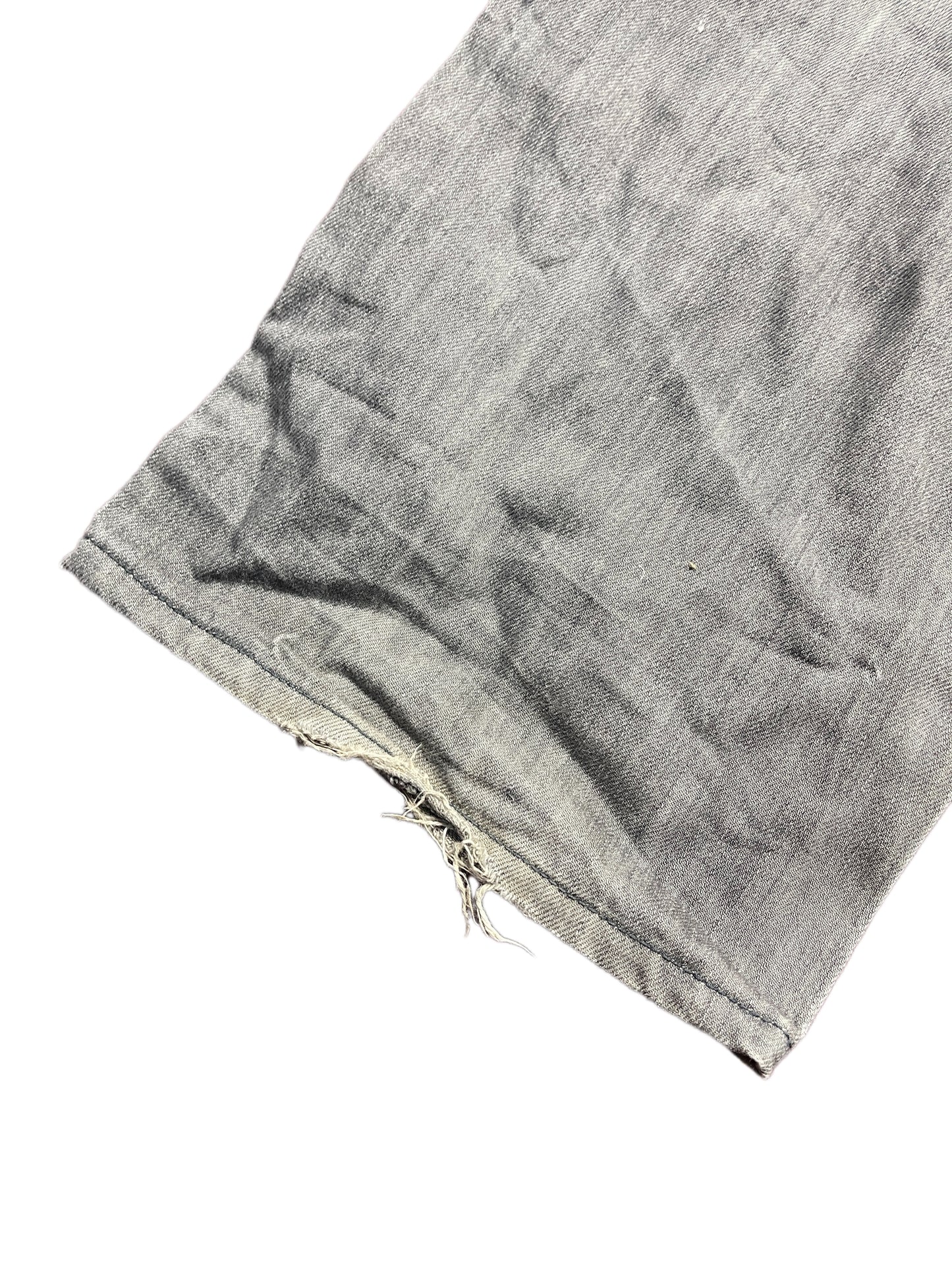 Y2k Replay Bootcut Denim Pants Gray - L