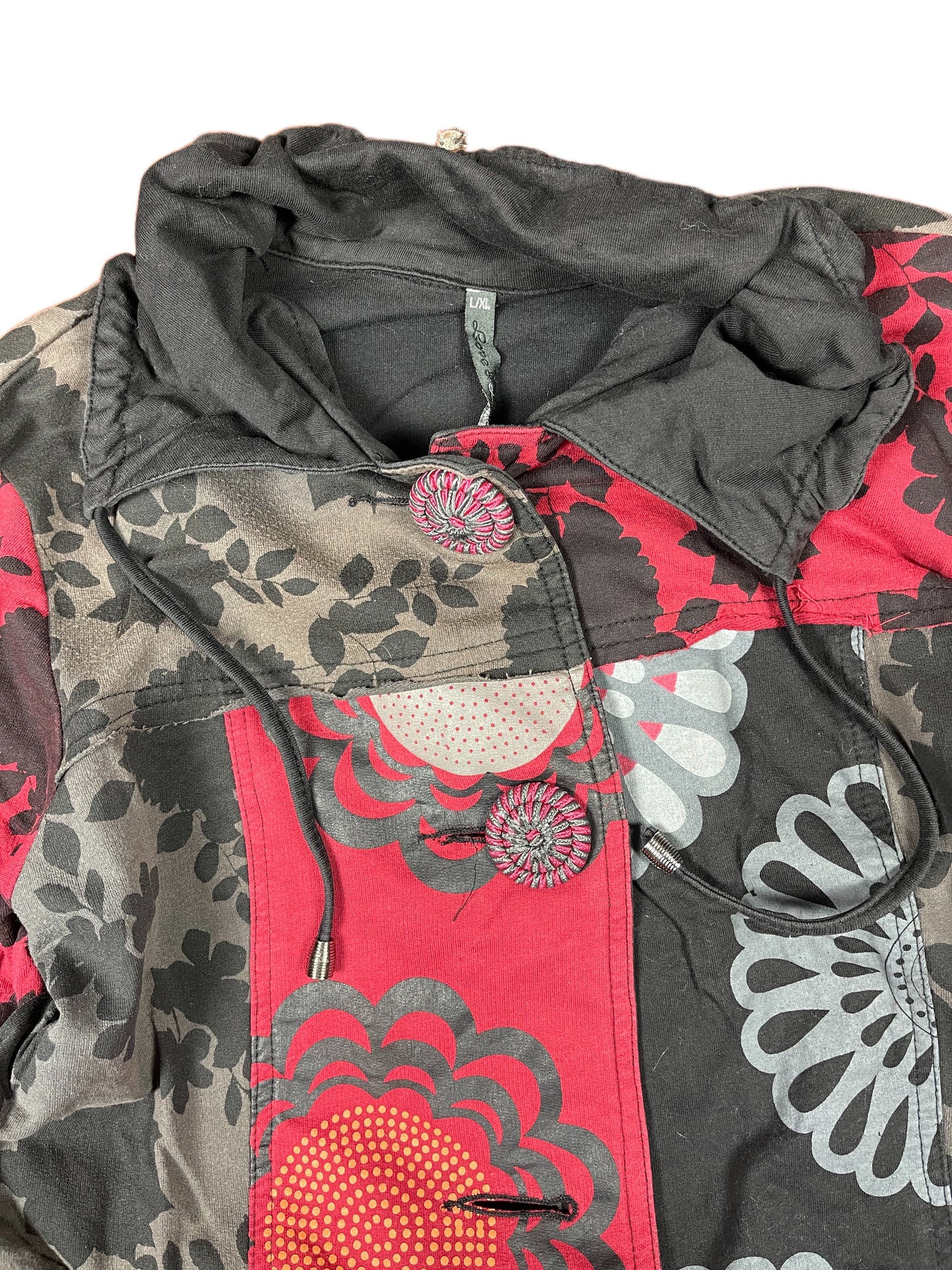 Y2k Love & Love Cloth Jacket Multicolor L/XL