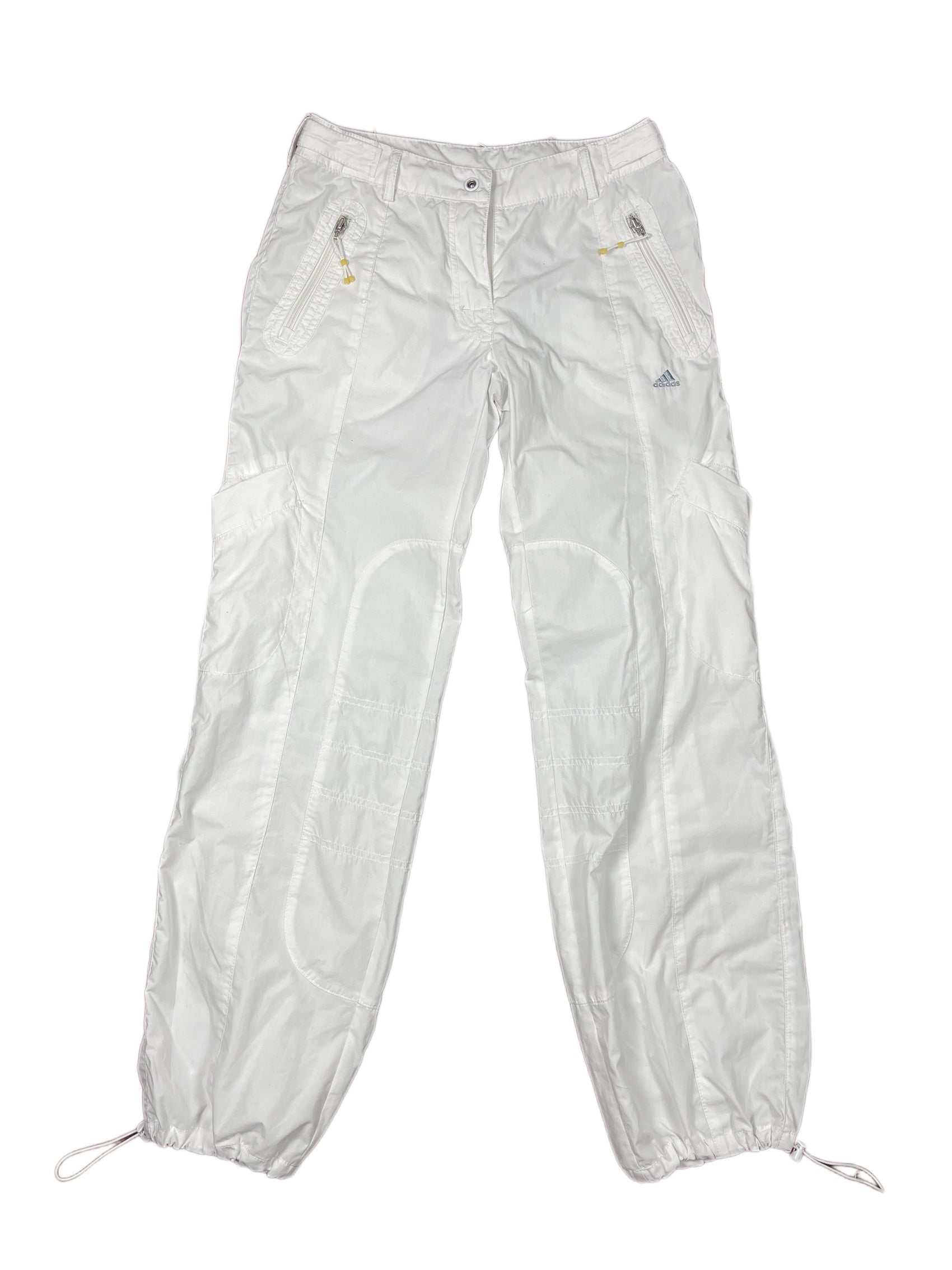 Y2k 2007 Adidas Sport Track Pants White - M