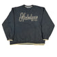 Y2k Nickelson Sweatshirt Spellout Black - L