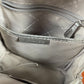Michael Kors Leather Backpack Silver