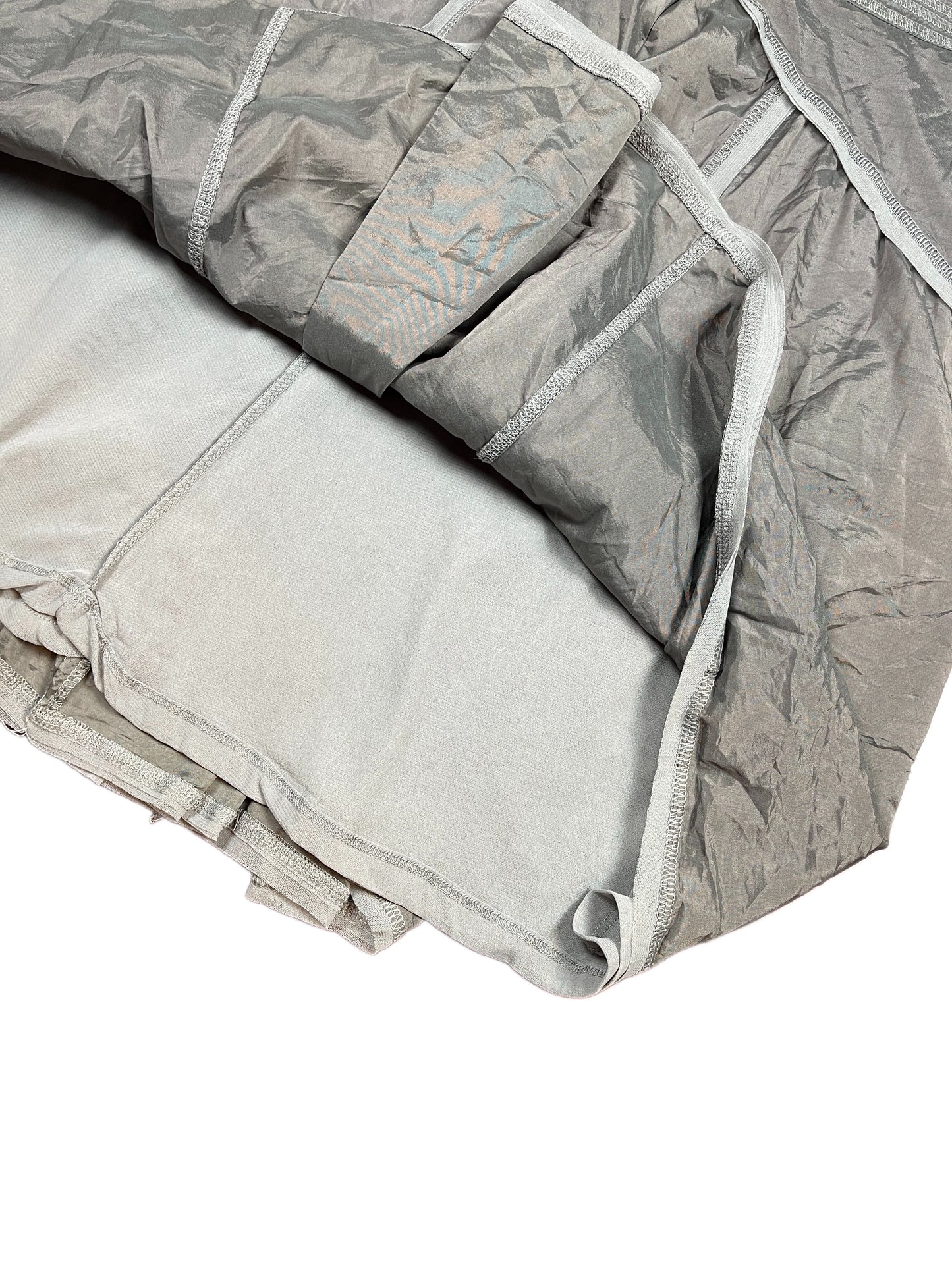 Y2k Legate Jeans Loth Skirt Gray - M