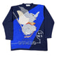 Vintage Iceberg 1992 Dumbo Knitted Sweatshirt Blue Navy - XL