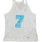Y2k Nike 2000s Sleeveless Top White - M