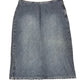 Sisley Denim Skirt Blue - M