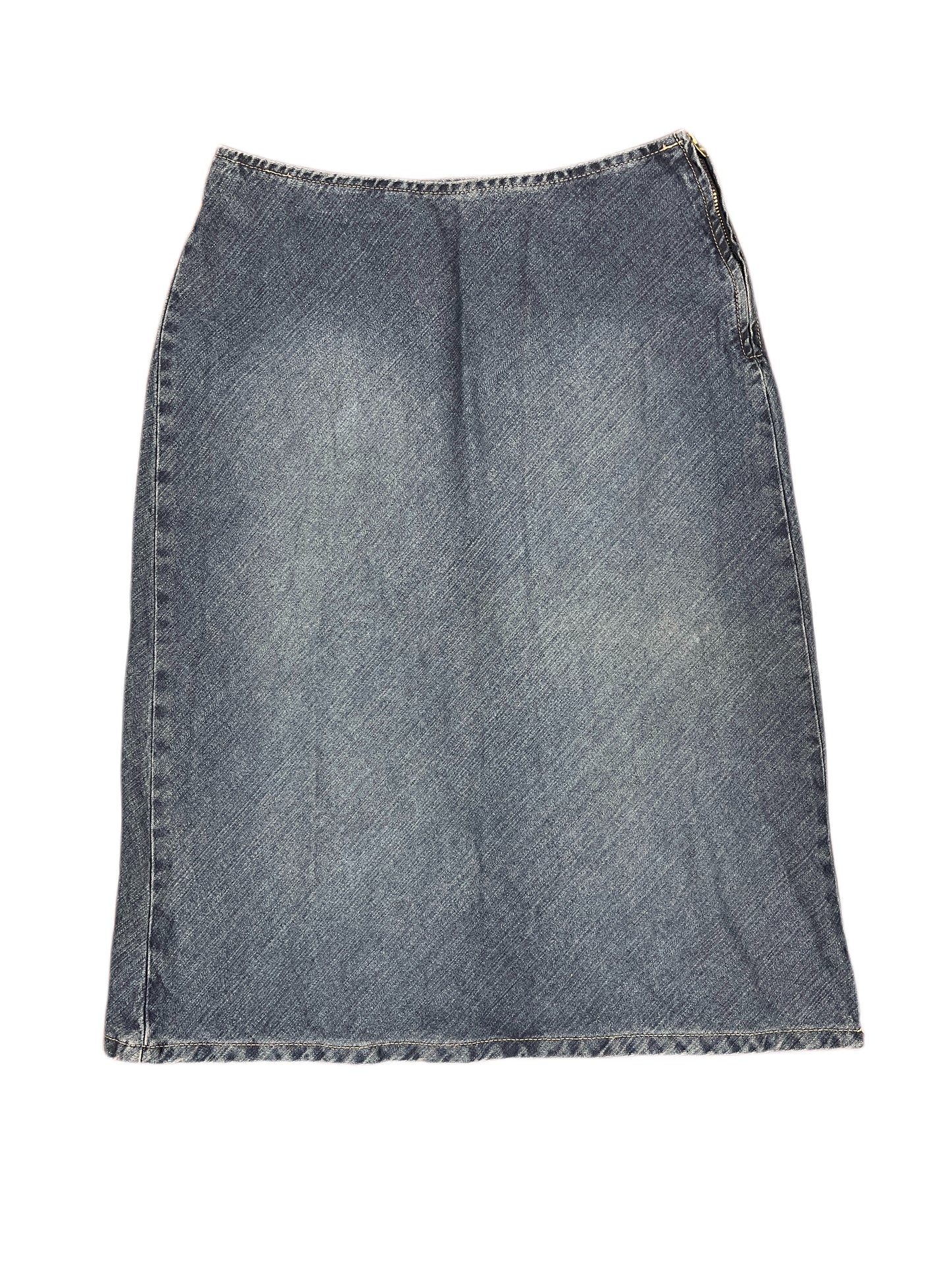 Sisley Denim Skirt Blue - M