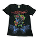 Y2k Ed Hardy SHort Sleeve Top Black - M