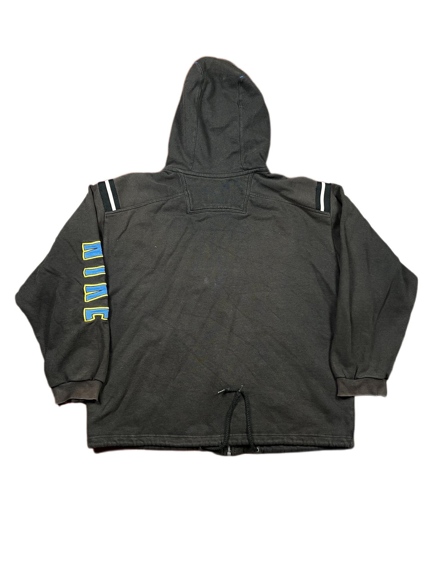 Vintage Nike Boxy Zip Sweatshirt Black - L