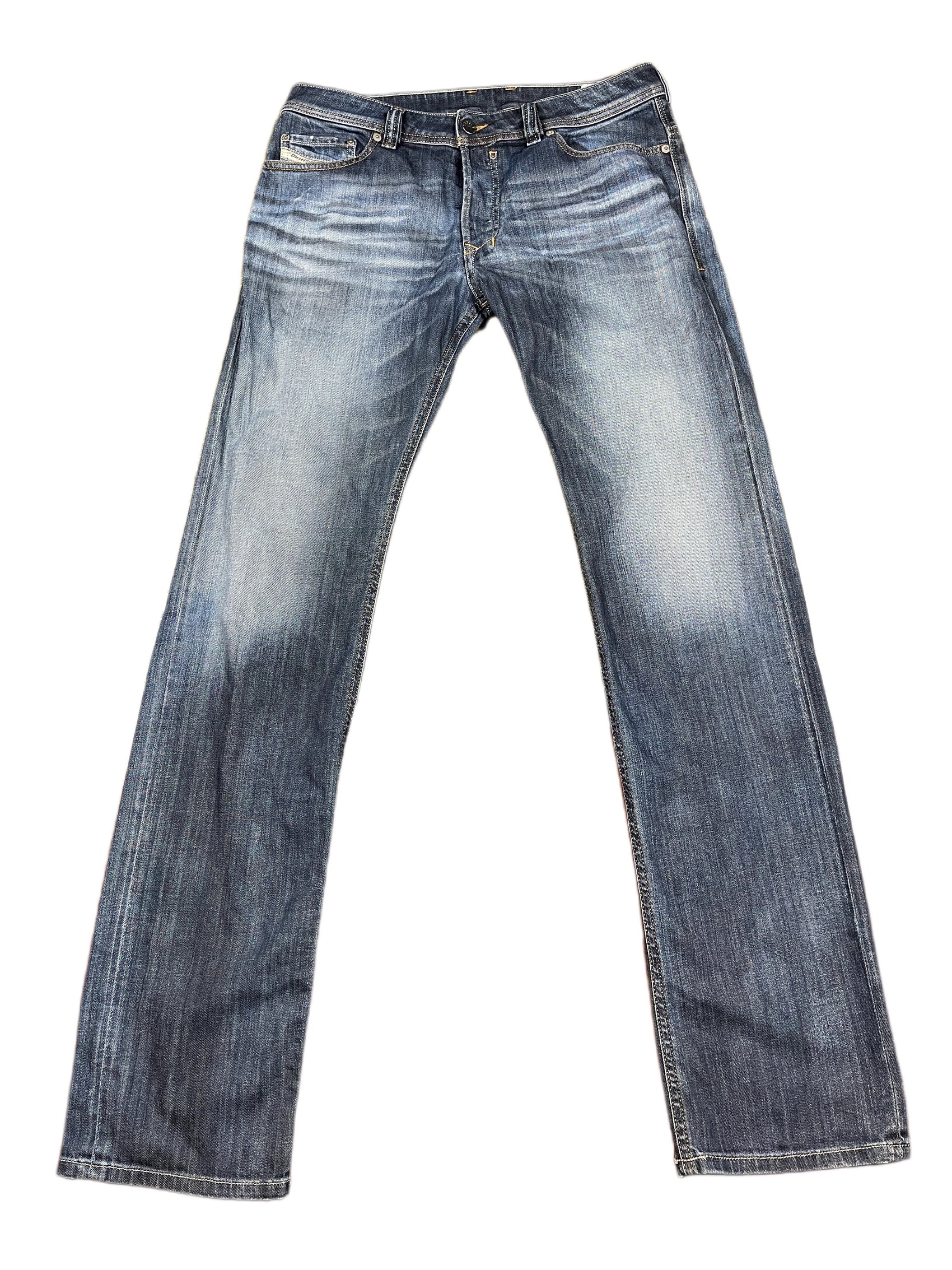 Y2k Diesel Bootcut Low Waist Denim Pants Blue - S/M