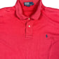 Vintage Polo Ralph Lauren Polo Shirt Red - XL
