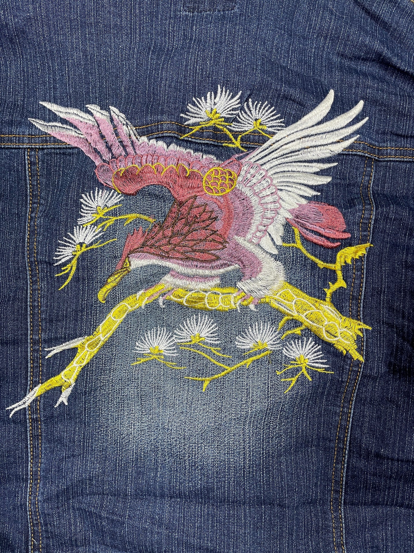 Y2k XFN Denim Jacket Blue - L
