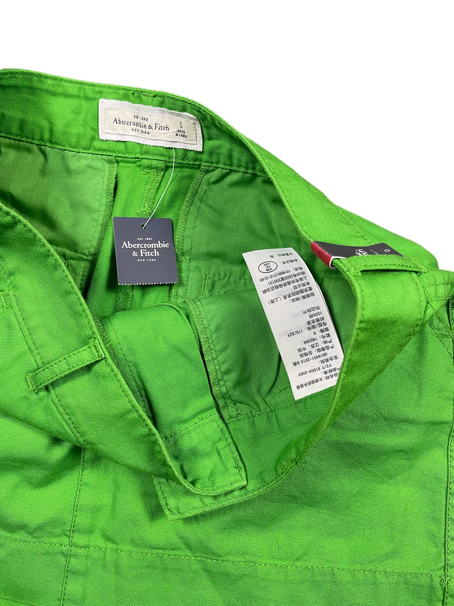 Abercrombie & Fitch Mini Skirt Green - XS