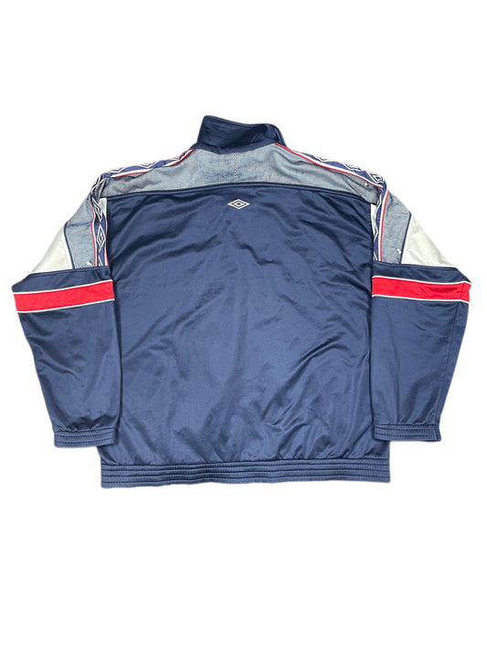 Vintage Umbro Sport Jacket Navy Red - XL