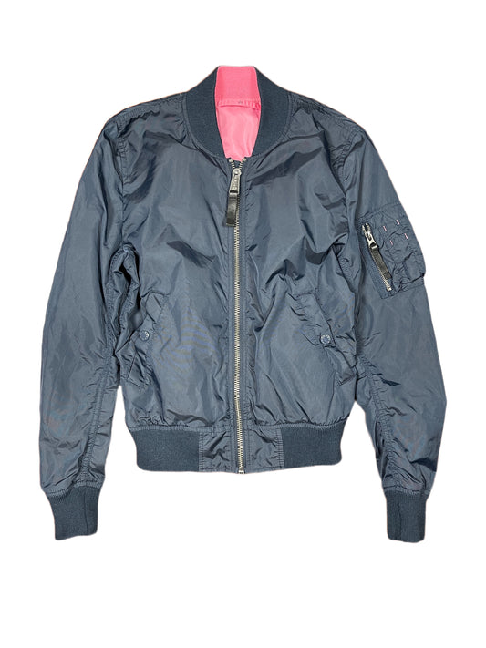 Alpha Industries Reversible Bomber Jacket Pink Navy - XS