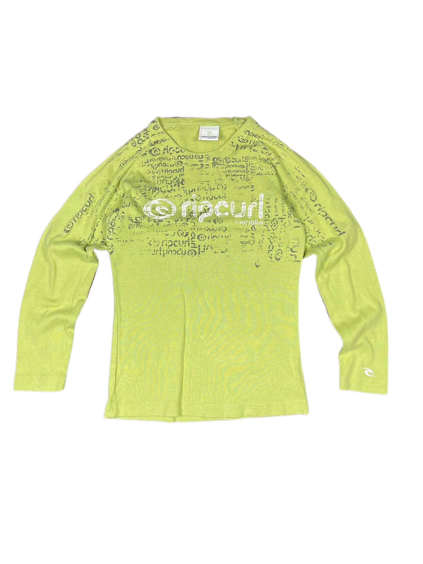 Y2k Rip Curl Longsleeve Green - S