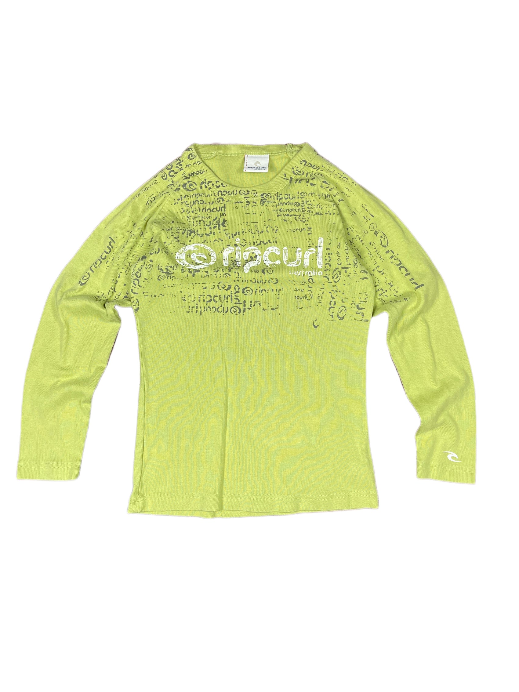 Y2k Rip Curl Longsleeve Green - S
