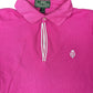 Y2k Ralph Lauren Green Label Polo Shirt Pink - M