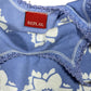 Y2k Replay Sleeveless Top Flower Blue White - XS/S