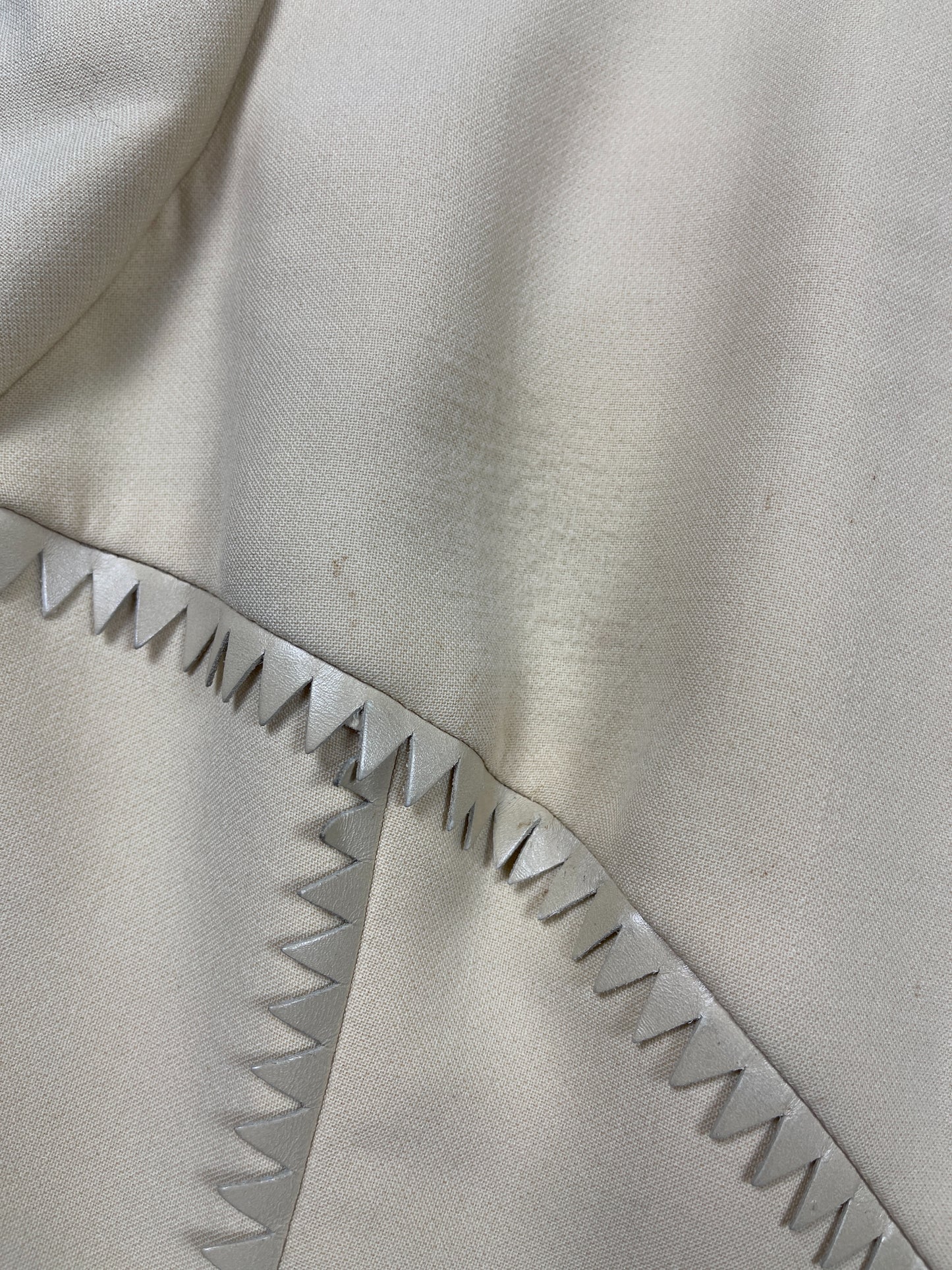 Vintage Gianni Versace Blazer Cream Beige - M/L