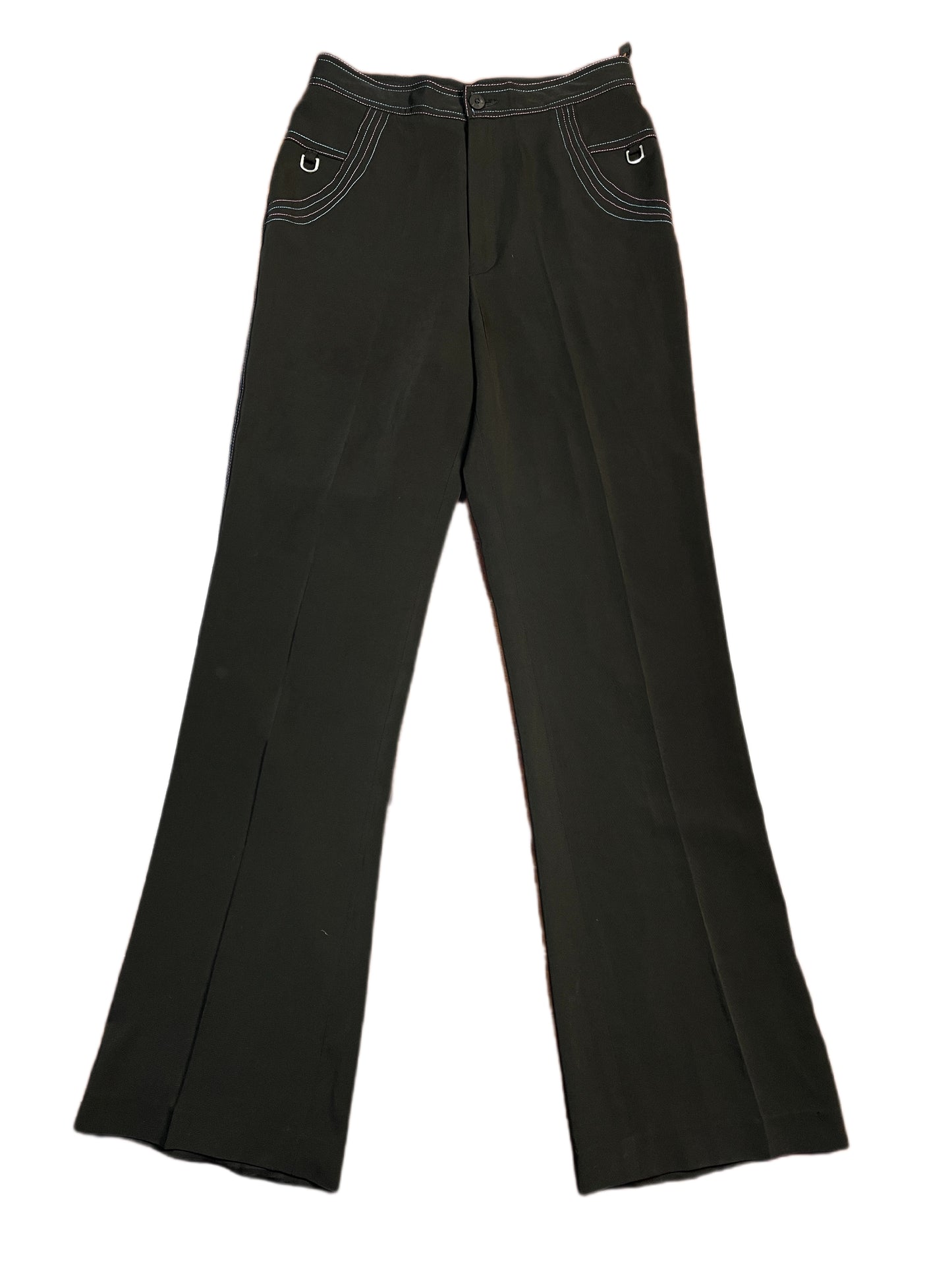 Y2k Mi Dayina Cloth Pants Black - XS