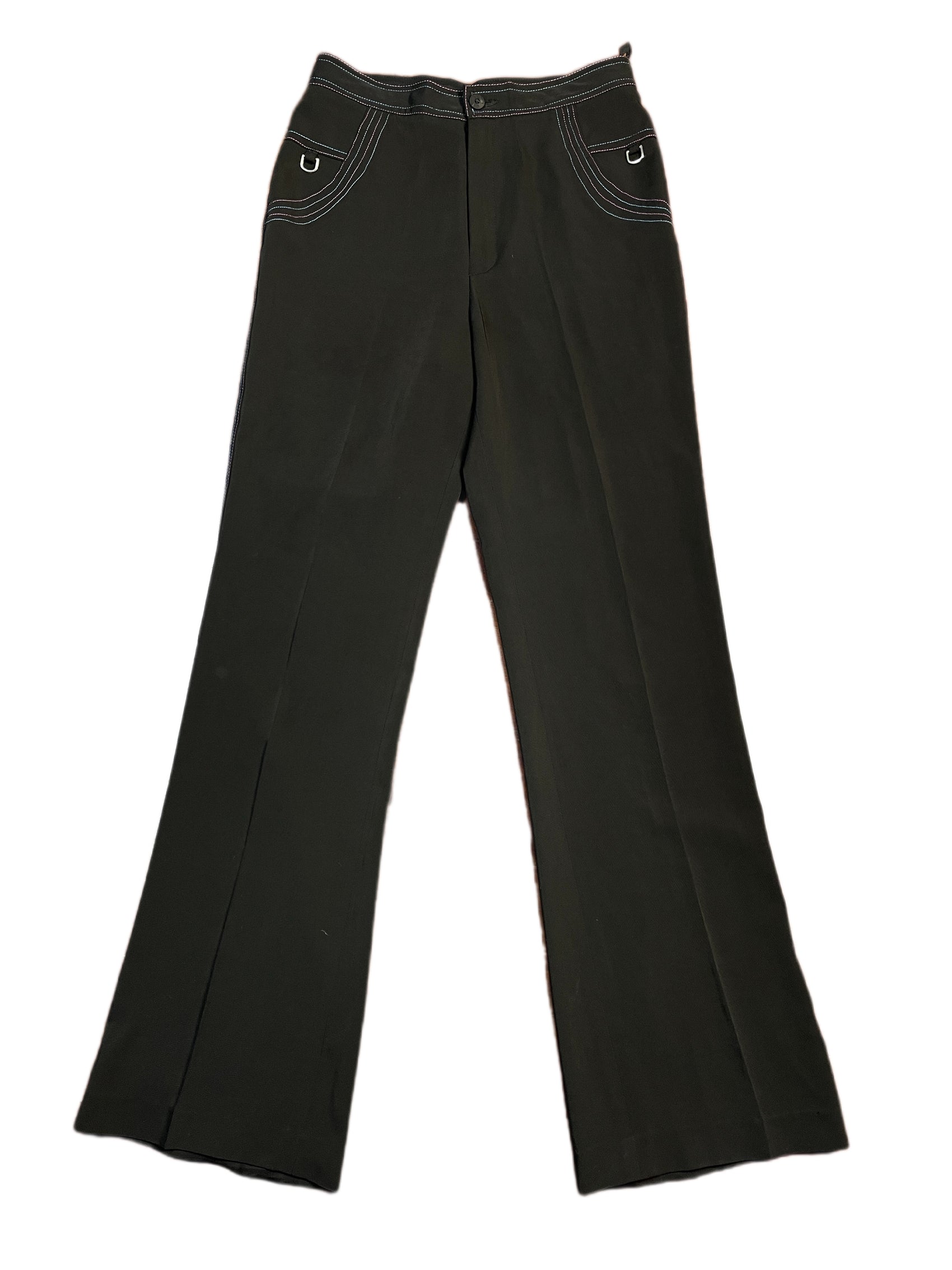 Y2k Mi Dayina Cloth Pants Black - XS