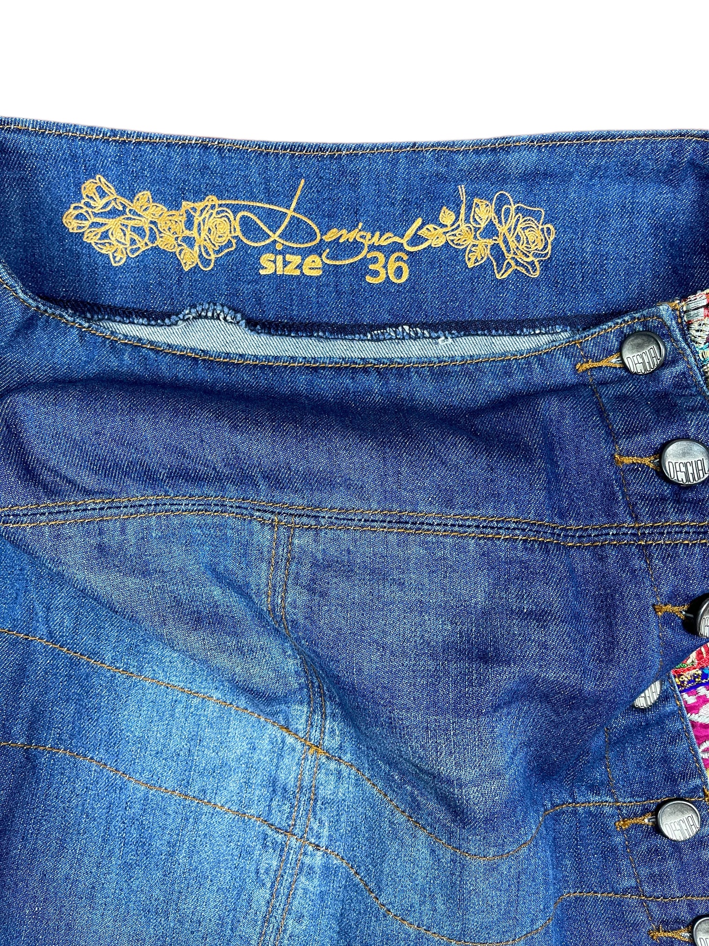 Desigual Skirt Blue - S