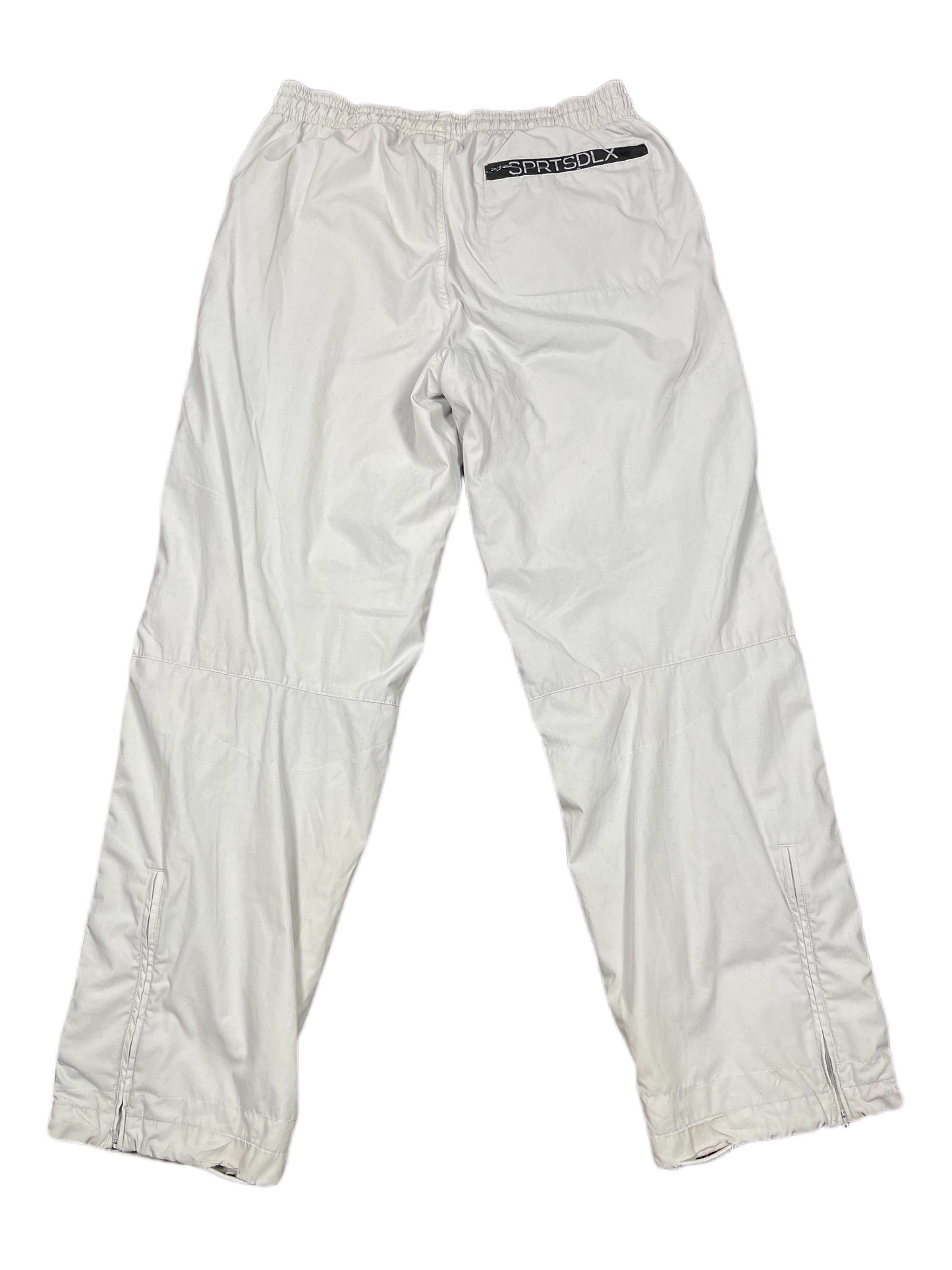 Y2k Nike Bootcut Loose Sport Pants Light Gray - L