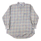 VIntage Faconnable Long Sleeve Shirt Checkered Khaki - XL