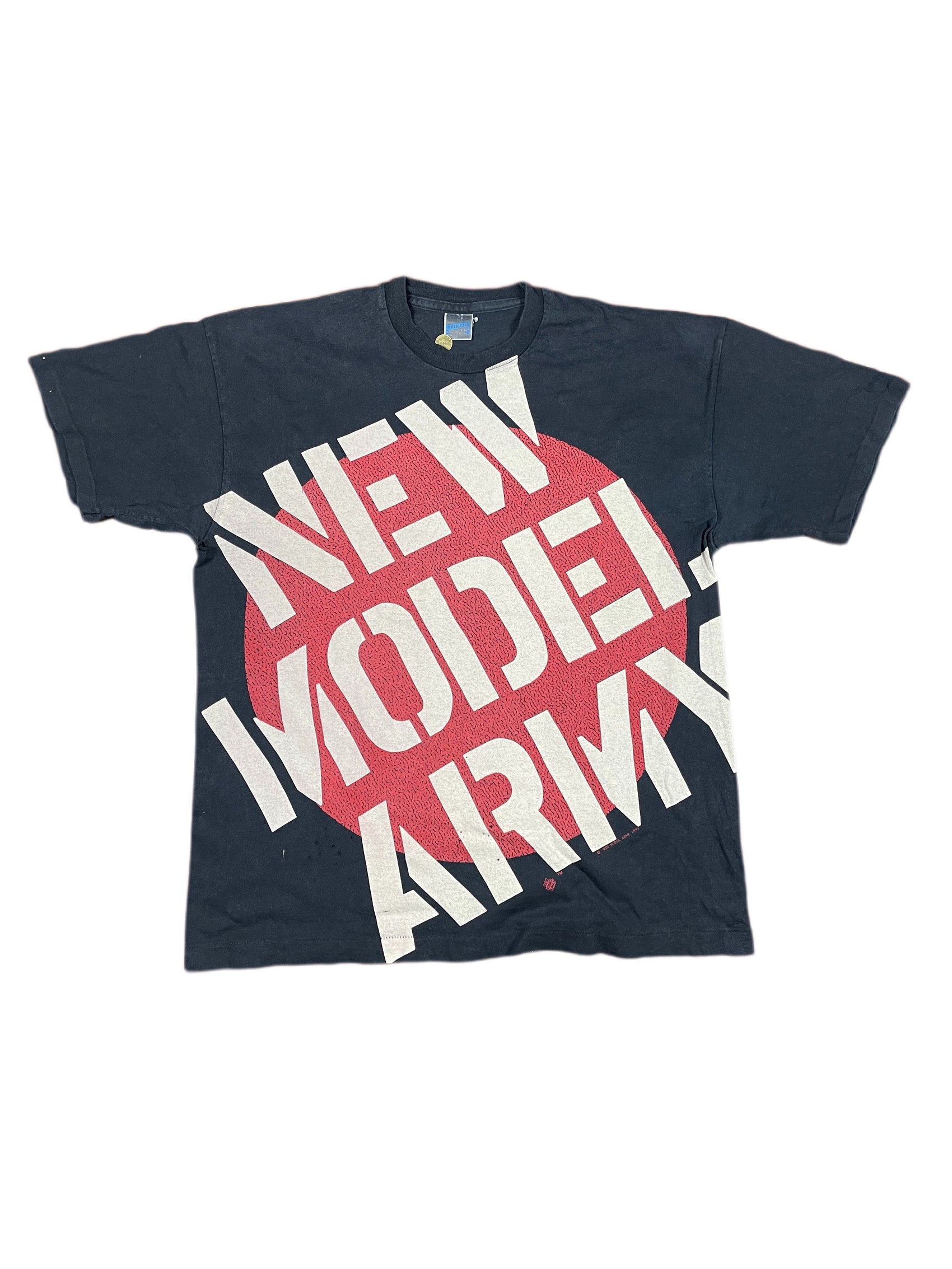 Vintage New Model Army 1991 T-Shirt Black - XL
