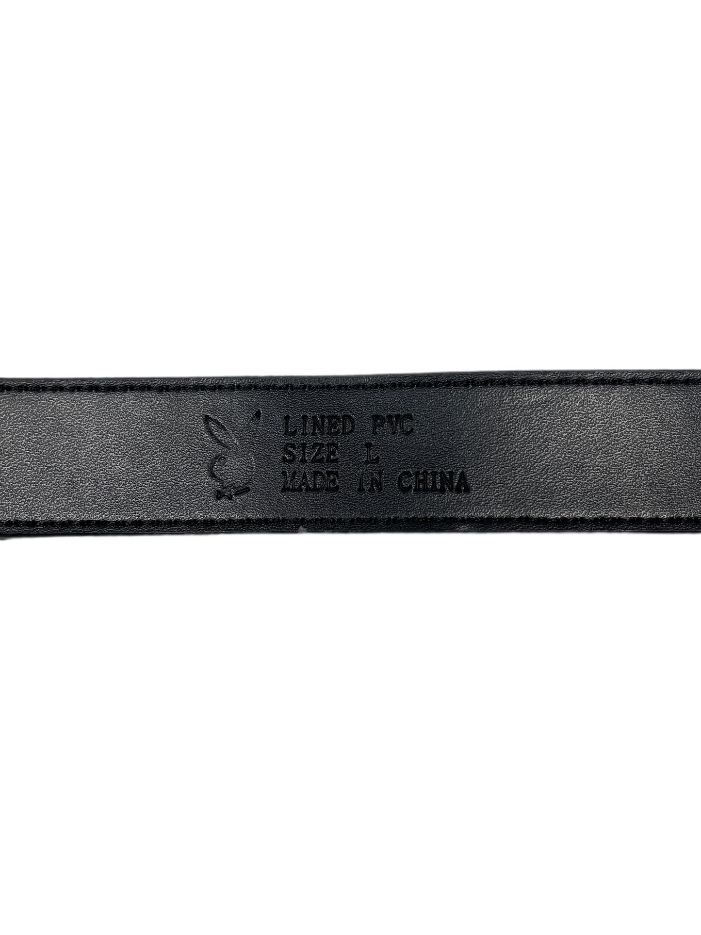 Y2k Playboy Belt 2004 Black