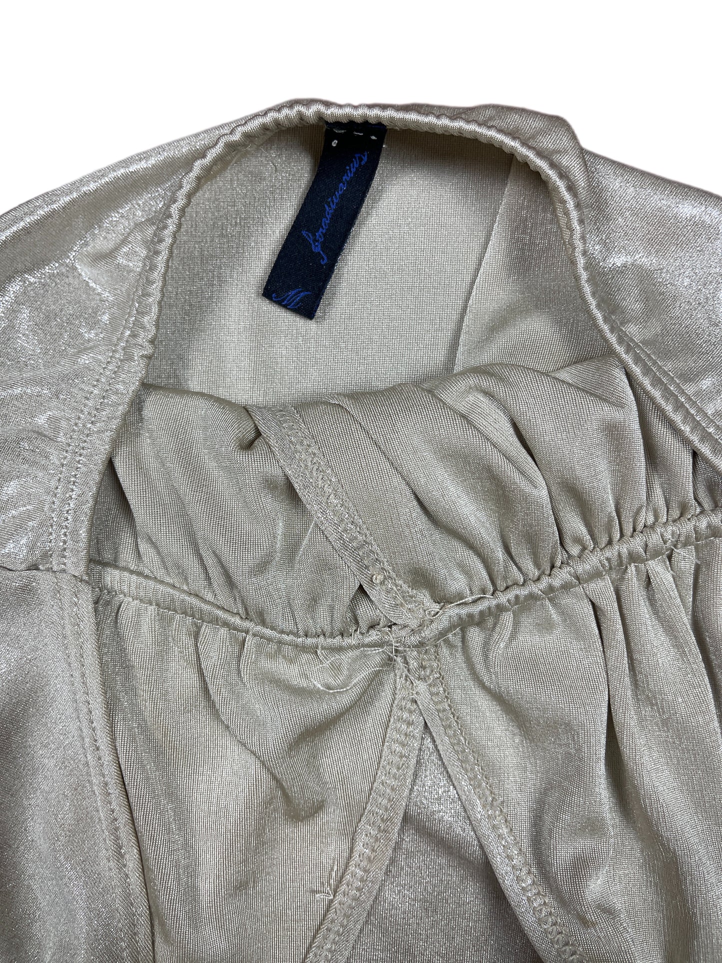 Y2k Stradivarius Sleeveless Top Cream - M