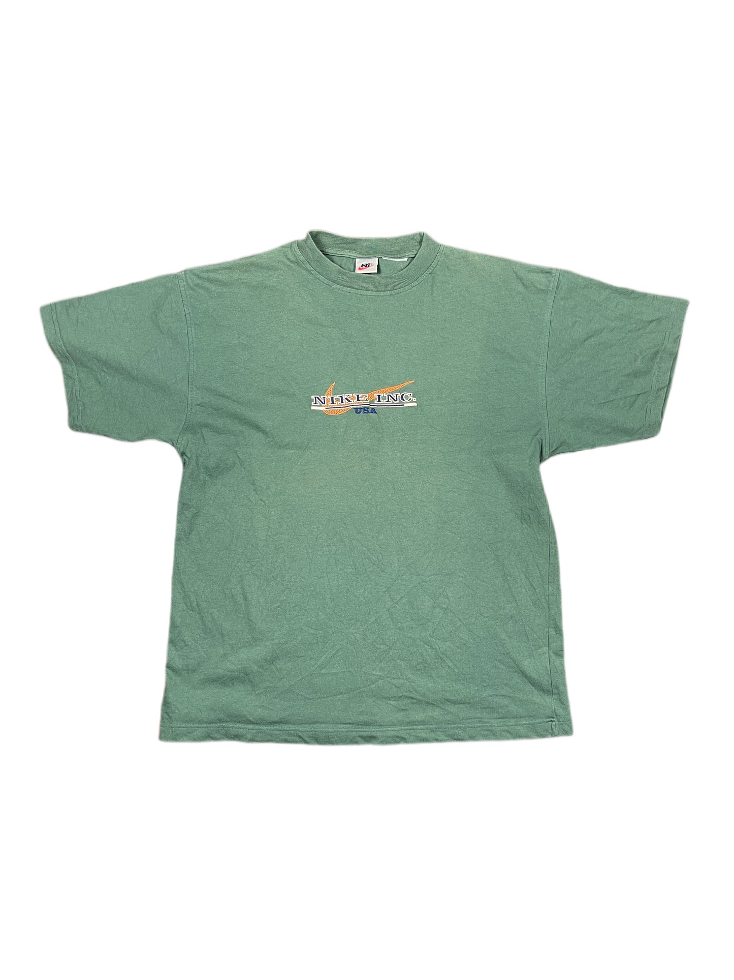 Vintage Nike 1990s T-Shirt Green - L/XL