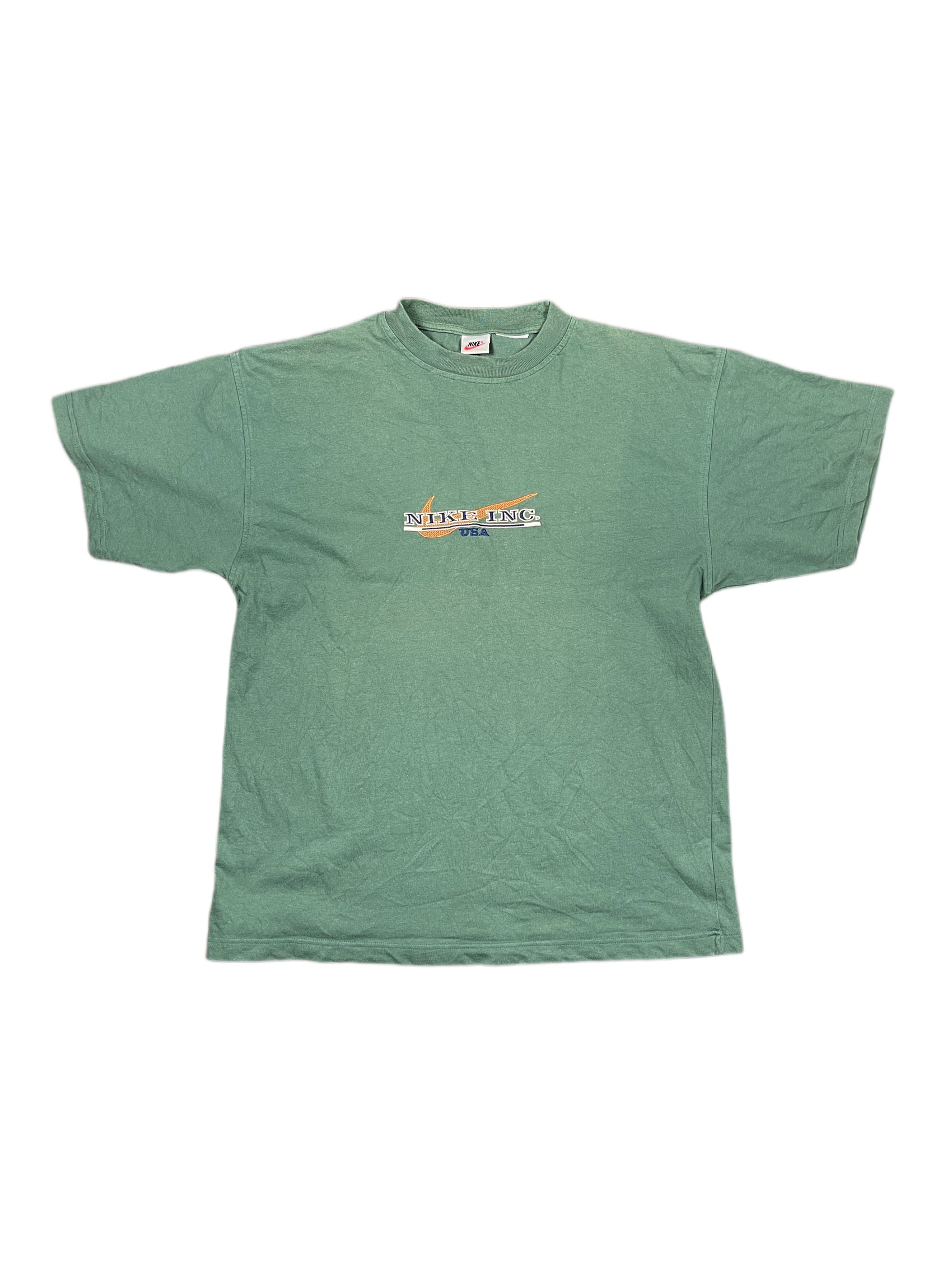 Vintage Nike 1990s T-Shirt Green - L/XL