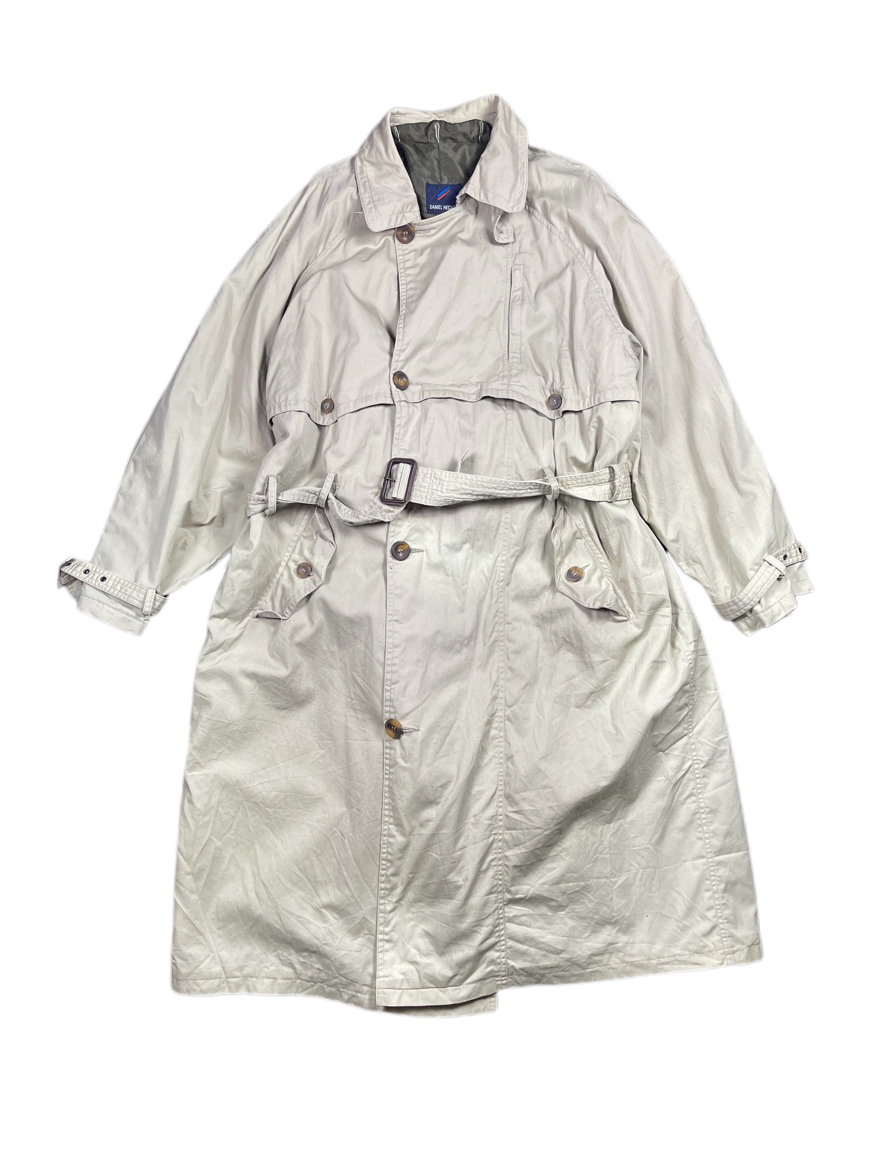 Vintage Daniel Hechter Trenchcoat Beige - M/L
