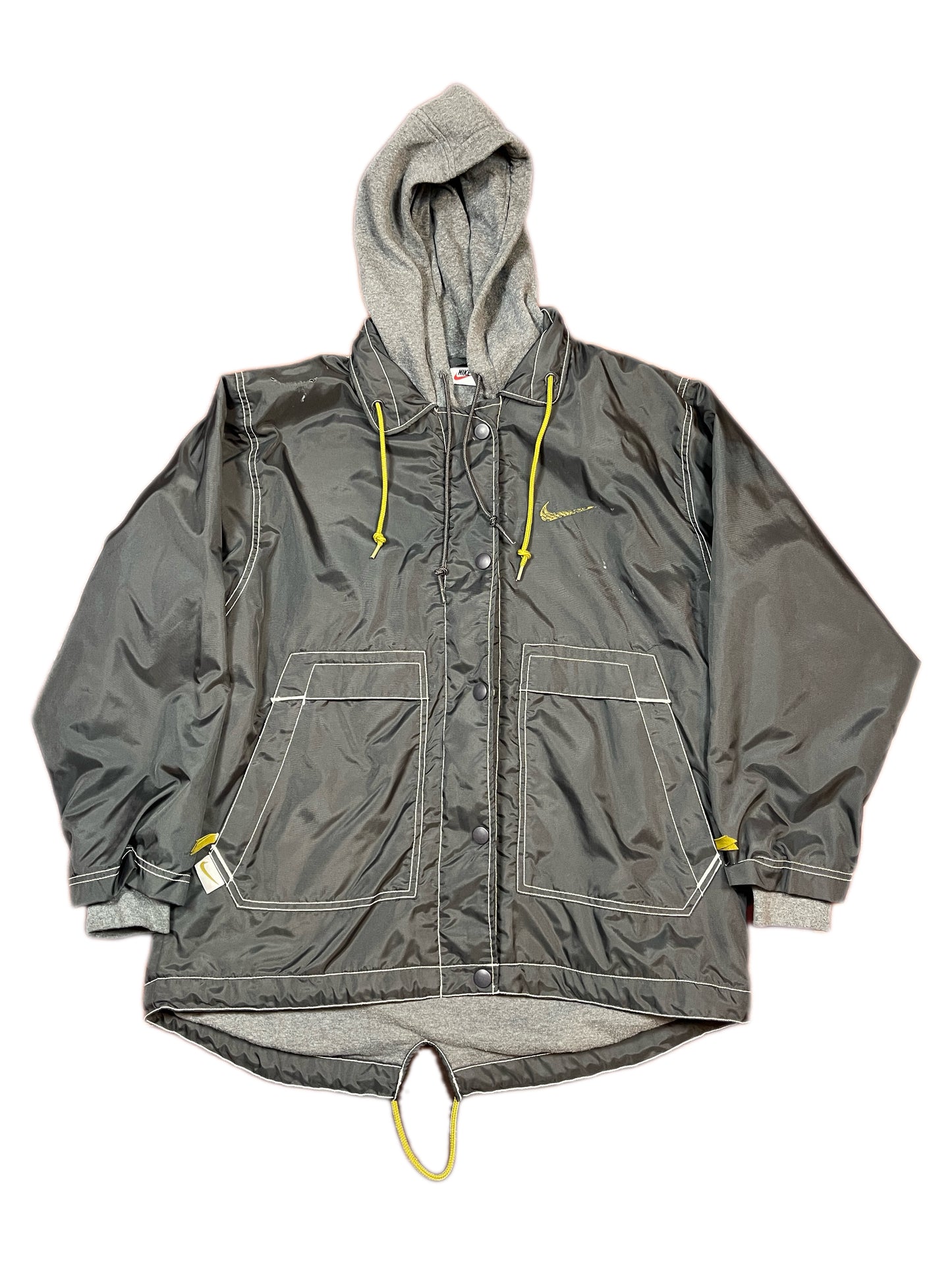 Vintage Nike Sport 1990s Double Layer Jacket Black - M