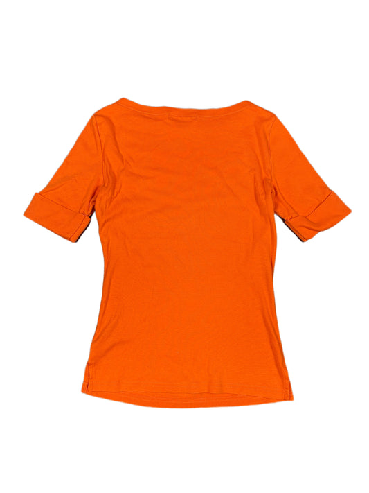 Ralph Lauren Short Sleeve Top Orange - XS