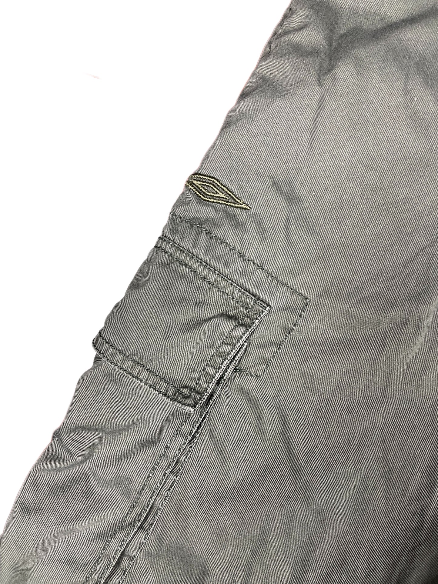 Y2k Umbro Cargo Shorts Khaki - L
