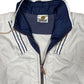 Vintage Adidas 1990s Sport Jacket White Navy - M/L