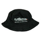 Vintage West MacLaren Mercedes Fleece Bucket Hat Black