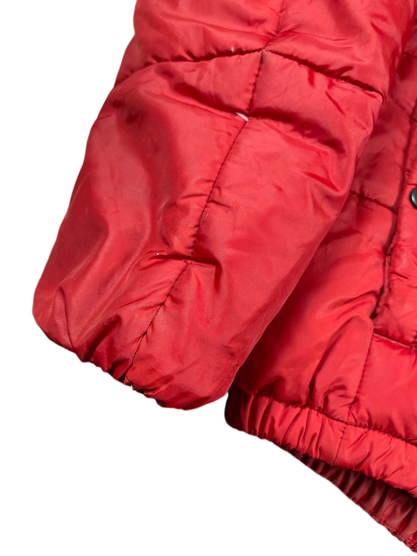 Polo Ralph Lauren Down Puffer Bomber Jacket Red - S